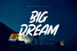 BIG DREAM Font