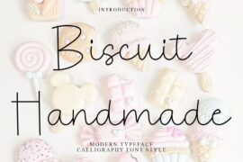 Biscuit Handmade Font