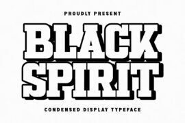Black Spirit Font