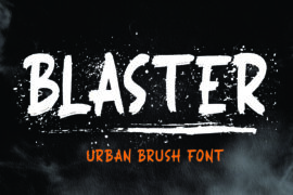 BLASTERAN Font