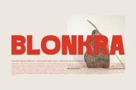 Blonkra Font