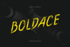 Boldace Font