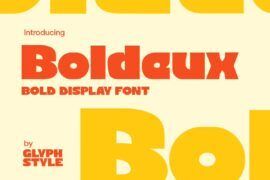 Boldeux Font
