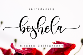 Boshela Font