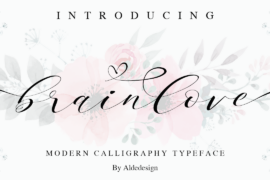 Brainlove Font Family