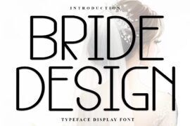 Bride Design Font