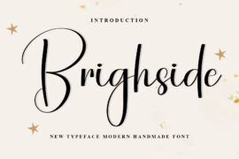 Brighside Font