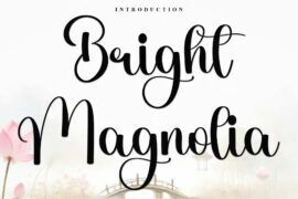 Bright Magnolia Font
