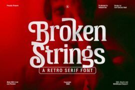 Broken Strings Font