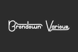 Brondown V Demo Font