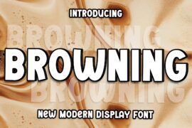 Browning Font