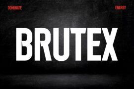 BRUTEX Font