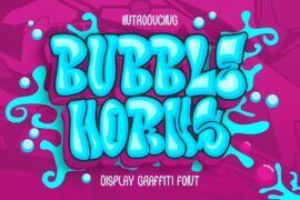 Bubble Horns Font