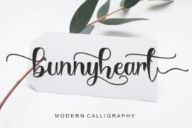 Bunnyheart – Personal Use Font