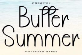 Butter Summer Font
