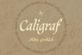 Caligraf Font Family