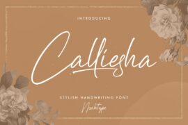Calliesha Demo Font