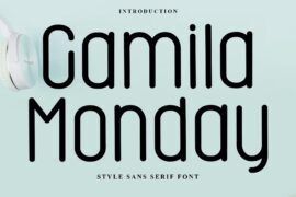 Camila Monday Font