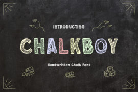 Chalkboy Font