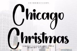 Chicago Christmas Font