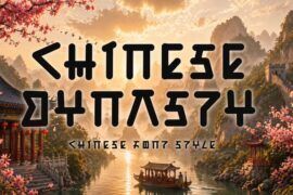 Chinese Dynasty Demo Font