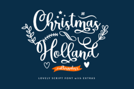 Christmas Holland Personal Use Font Family