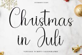Christmas In Juli Font