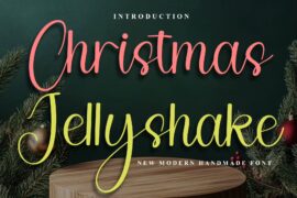 Christmas Jellyshake Font