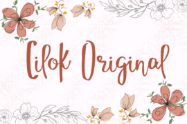 CilokOriginal Font