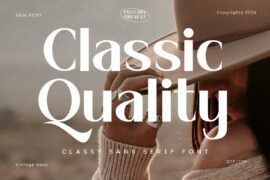 Classic Quality Font