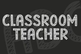 Classroom Teacher Font