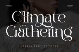 Climate Gathering Demo Font