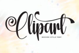 Clipart Font