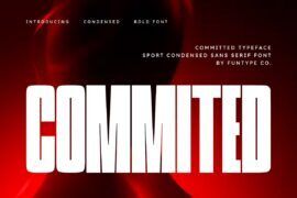 Committed Font