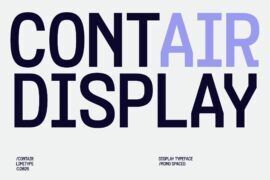 Contair Font