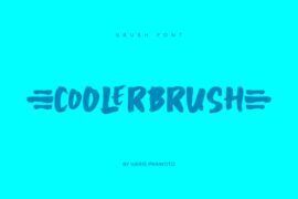 COOLERBRUSH Font