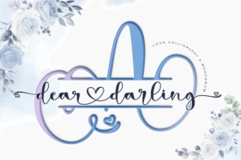 dear darling Font