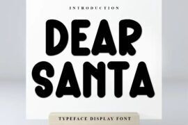 Dear Santa Font