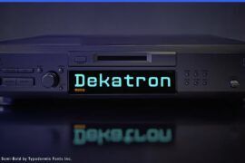 Dekatron Font Family