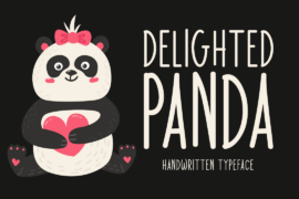 Delighted Panda Font
