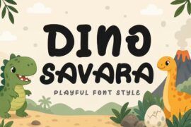 Dino Savara Demo Font