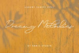 Dreamy Melodies Demo Font