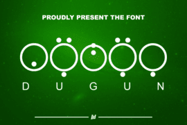 Dugun Font