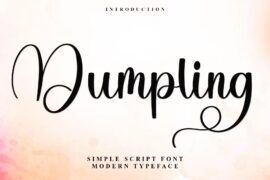 Dumpling Font