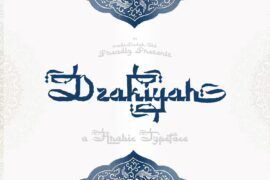 Dzakiyah DEMO Font