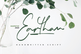 Earthan FREE Font