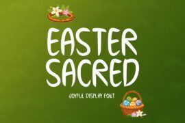 Easter Sacred Font