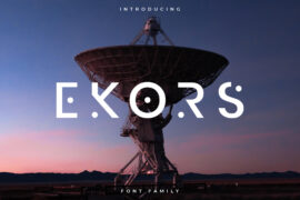 EkorsNonCommercial Font