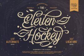 Eleven Hockey Font