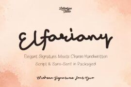 Elfariany Demo Font Family